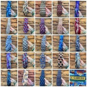 J. GARCIA | Set of 24 Men's Multicolor Ties
